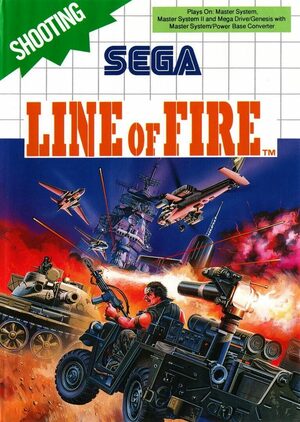 Cover for Line of Fire.