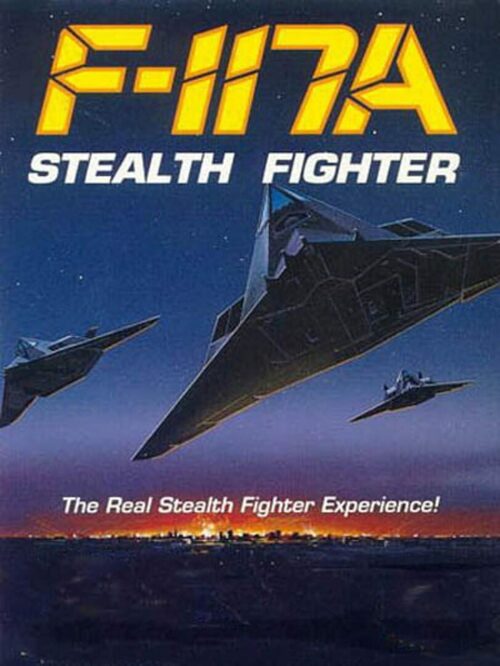 Cover for F-117A Stealth Fighter.