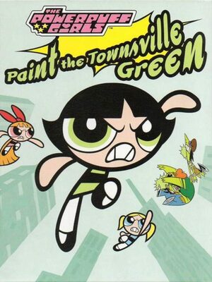Cover for The Powerpuff Girls: Paint the Townsville Green.