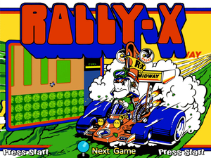 Cover for Rally-X.