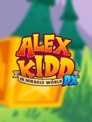 Cover for Alex Kidd in Miracle World DX.