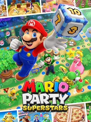 Cover for Mario Party Superstars.