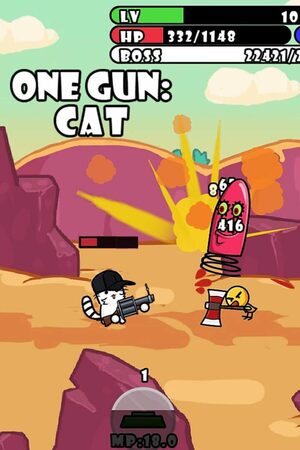 Cover for One Gun: Cat.