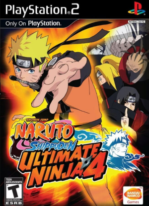 Cover for Naruto Shippūden: Ultimate Ninja 4.