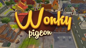 Cover for Wonky Pigeon!.