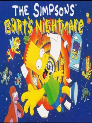 Cover for The Simpsons: Bart's Nightmare.