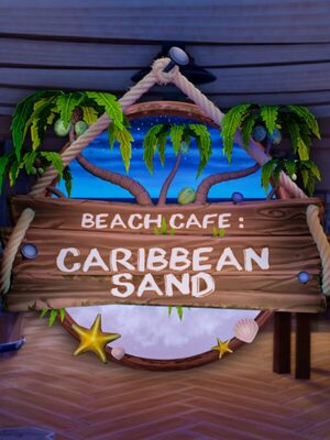 Cover for Beach Cafe: Caribbean Sand.
