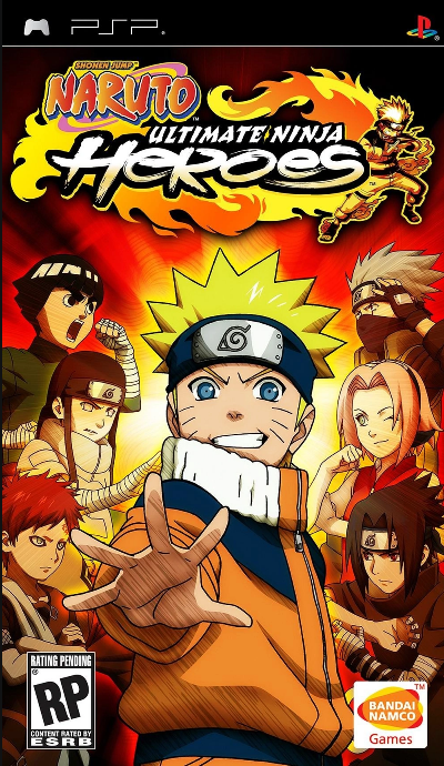 Cover for Naruto: Ultimate Ninja Heroes.