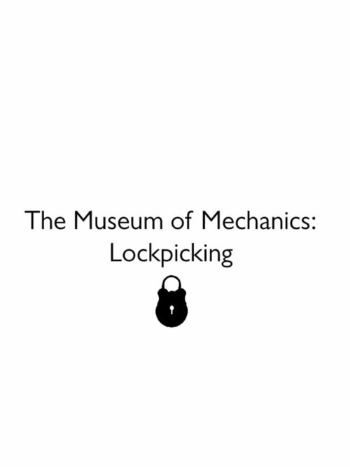 Cover for Museum of Mechanics: Lockpicking.