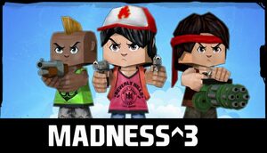 Cover for Madness Cubed.