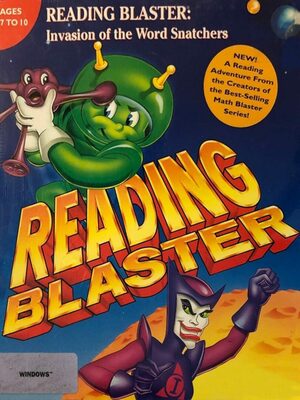 Cover for Reading Blaster: Invasion of the Word Snatchers.
