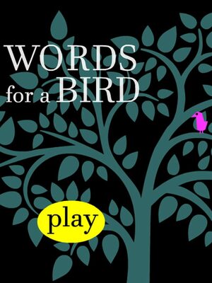 Cover for Words for a bird.