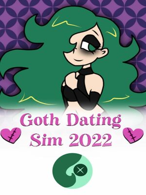 Cover for Goth Dating Sim 2022.