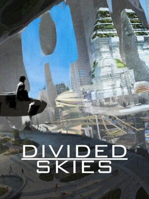 Cover for Divided Skies.