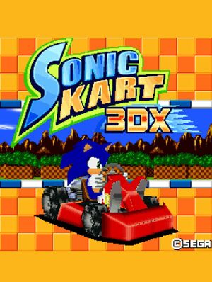 Cover for Sonic Kart 3DX.