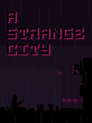 Cover for A Strange City.
