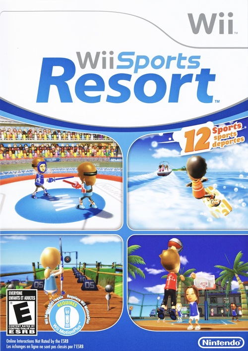 Cover for Wii Sports Resort.