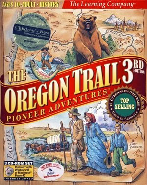 Cover for The Oregon Trail 3rd Edition.
