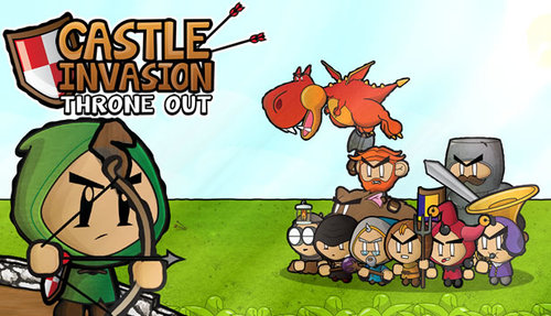 Cover for Castle Invasion: Throne Out.