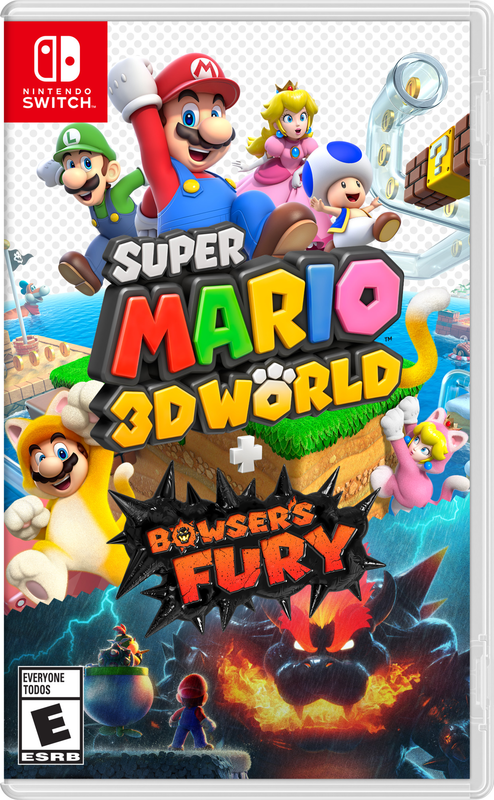 Cover for Super Mario 3D World + Bowser's Fury.
