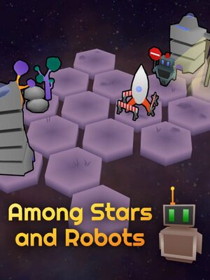 Cover for Among Stars and Robots.
