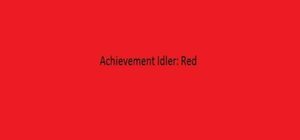 Cover for Achievement Idler: Red.