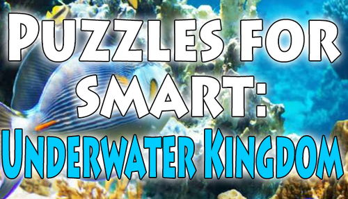 Cover for Puzzles for smart: Underwater Kingdom.