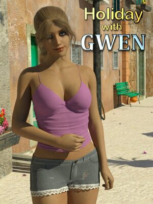 Cover for Holiday with Gwen.