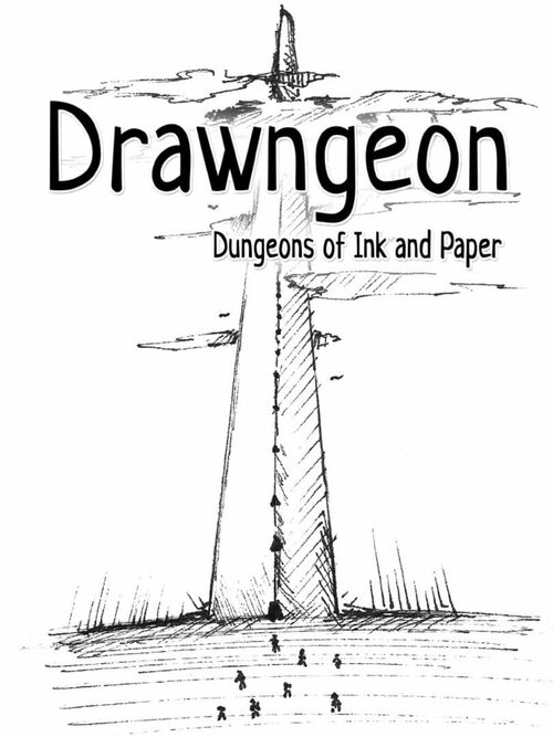 Cover for Drawngeon: Dungeons of Ink and Paper.