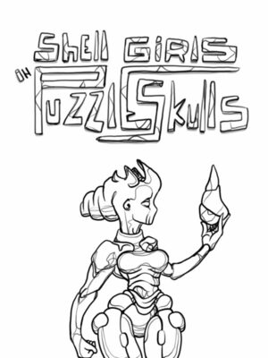 Cover for Shell Girls in Puzzle Skulls.