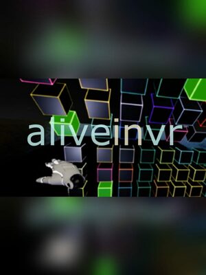 Cover for AliveInVR.