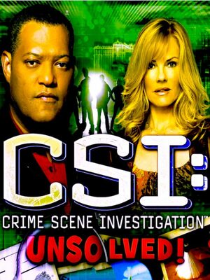 Cover for CSI: Unsolved.