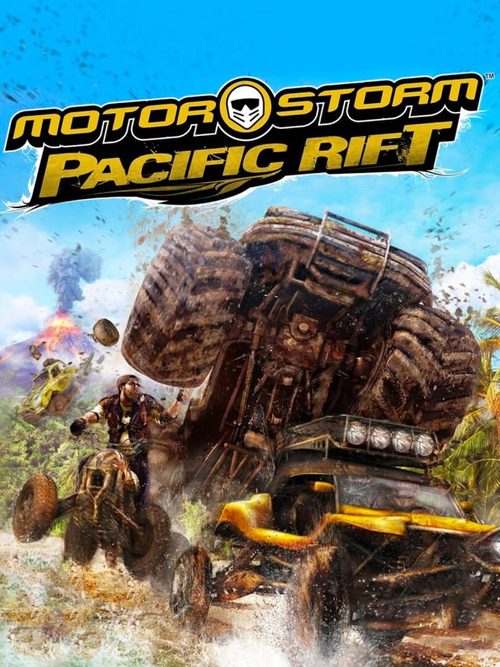 Cover for MotorStorm: Pacific Rift.