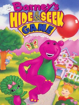 Cover for Barney's Hide & Seek Game.