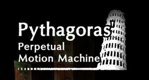 Cover for Pythagoras' Perpetual Motion Machine.