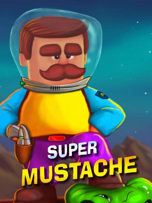 Cover for Super Mustache.