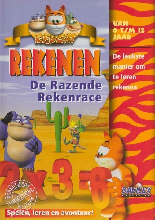 Cover for RedCat: Rekenen - De Razende Rekenrace.