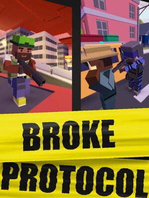 Cover for BROKE PROTOCOL: Online City RPG.