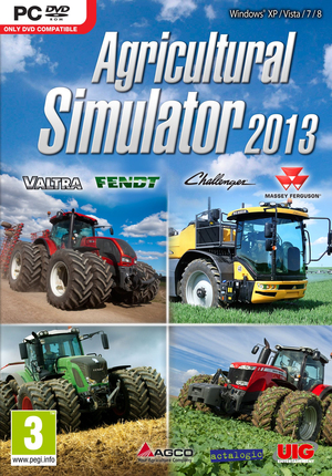 Cover for Agricultural Simulator 2013.