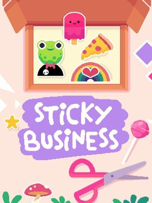 Cover for Sticky Business.
