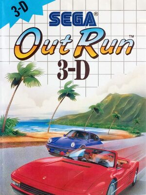 Cover for Out-Run 3-D.