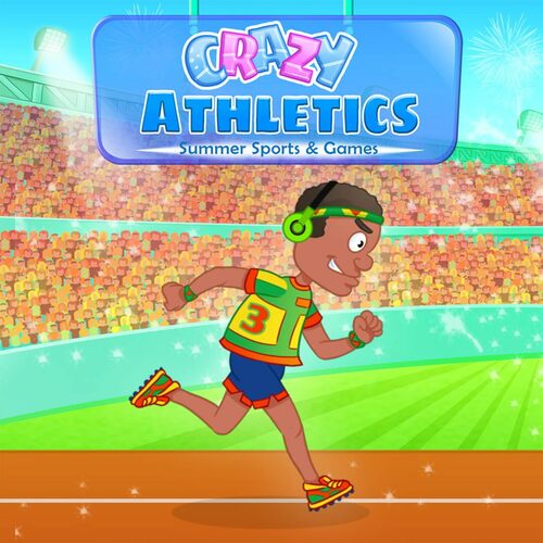 Cover for Crazy Athletics: Summer Sports and Games.