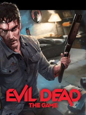 Cover for Evil Dead: The Game.