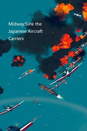 Cover for Midway:Sink the Japanese Aircraft Carriers.