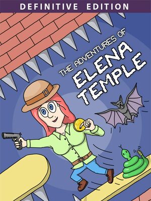 Cover for The Adventures of Elena Temple: Definitive Edition.
