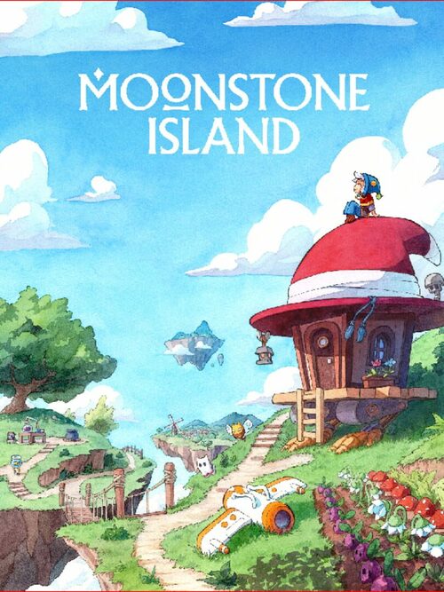 Cover for Moonstone Island.