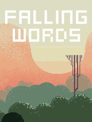 Cover for Falling words.