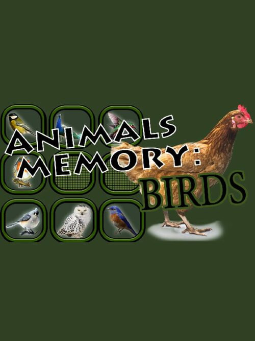 Cover for Animals Memory: Birds.