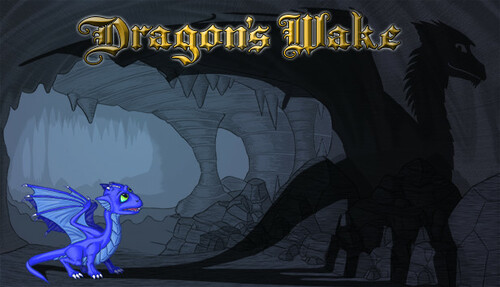 Cover for Dragon's Wake.