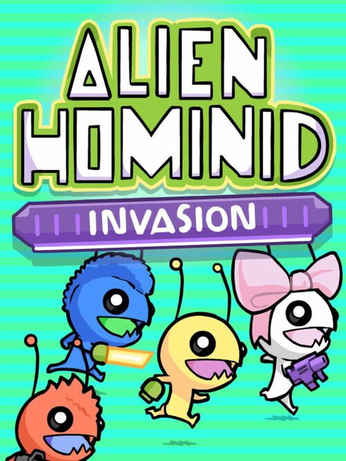 Cover for Alien Hominid Invasion.